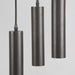 LABEL51 Hanglamp Ferroli 3-Lichts Zwart 25x25x150 cm-Hanglampen-LABEL51