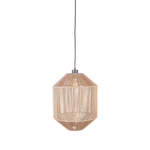 LABEL51 Hanglamp Ibiza - Naturel - Jute - 1-Lichts Cilinder-Tafellampen-LABEL51