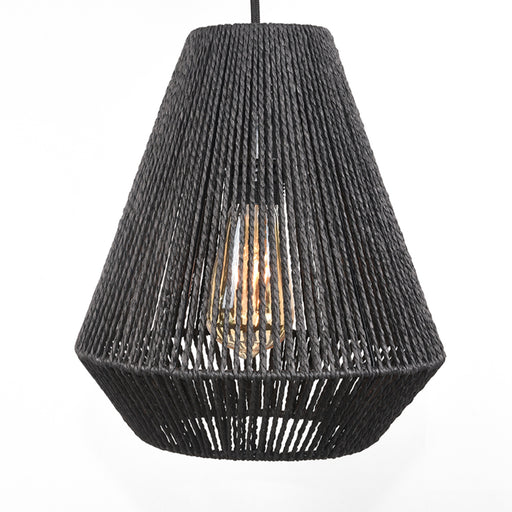 LABEL51 Hanglamp Ibiza - Zwart - Jute - 2-Lichts-Tafellampen-LABEL51