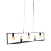 LABEL51 Hanglamp Quadrato - Zwart - Metaal - Hanglamp-Tafellampen-LABEL51