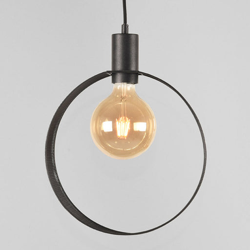 LABEL51 Hanglamp Ronda - Zwart - Metaal - 1-Lichts-Hanglampen-LABEL51