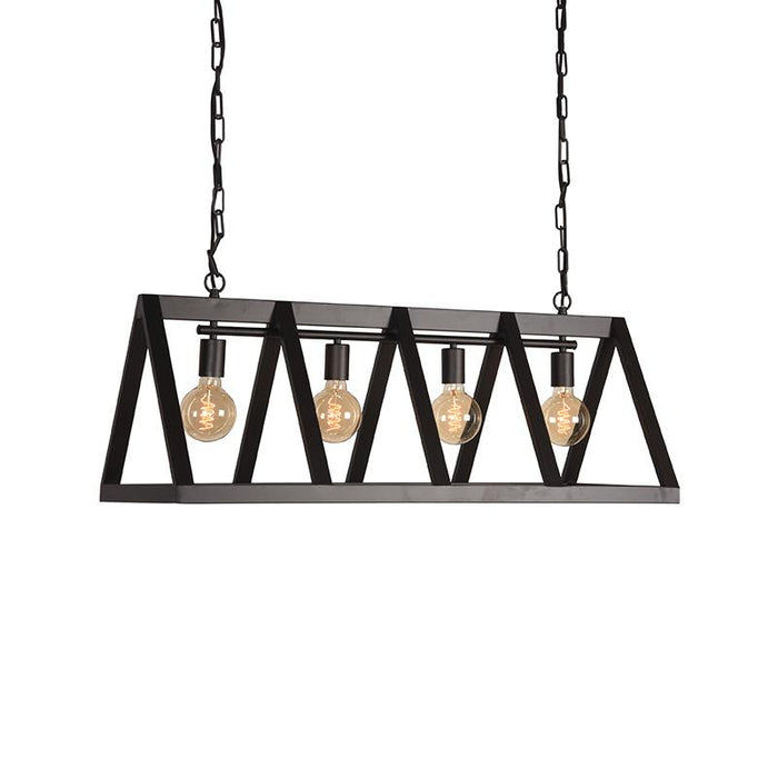 LABEL51 Hanglamp Roof - Zwart - Metaal - SALE-Tafellampen-LABEL51