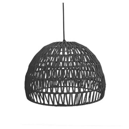 LABEL51 Hanglamp Rope - Zwart - Katoen - M-Tafellampen-LABEL51