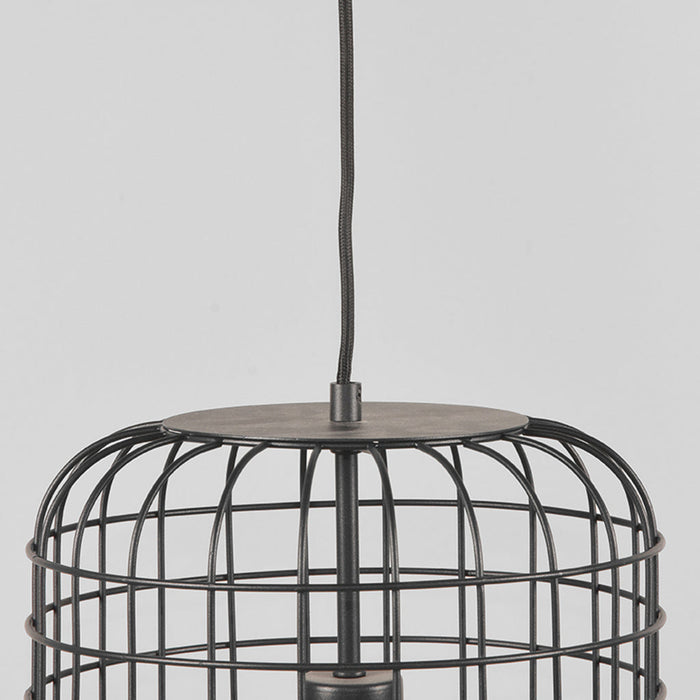 LABEL51 Hanglamp Solido - Zwart - Metaal - 1-Lichts-Hanglampen-LABEL51