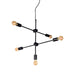 LABEL51 Hanglamp Stilo Metaal Zwart 70x70x70 cm-Hanglampen-LABEL51