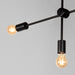 LABEL51 Hanglamp Stilo - Zwart - Metaal - 5-Lichts-Tafellampen-LABEL51