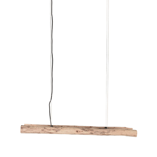 LABEL51 Hanglamp Woody - Naturel - Hout - 4-Lichts-Tafellampen-LABEL51