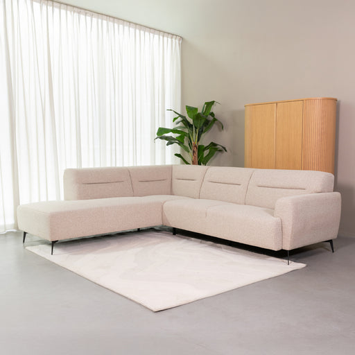 LABEL51 Hoekbank Bolzano - Naturel - Boucle - Hoekbank Links-Hoekbanken-LABEL51