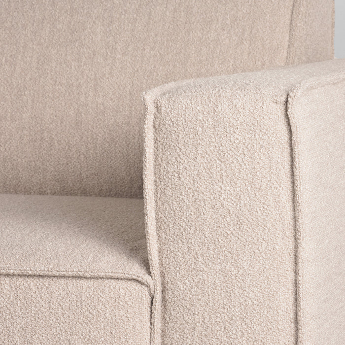 LABEL51 Hoekbank Kay Links Naturel Boucle 283x218x80 cm-Hoekbanken-LABEL51