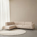 LABEL51 Hoekbank Merido Naturel Links 289x218x82 cm-Hoekbanken-LABEL51