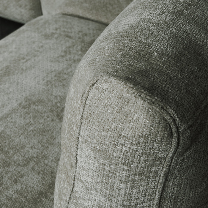 LABEL51 Ecksofa Milano - Hunter - Chenille - Ecksofa links