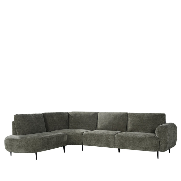 LABEL51 Hoekbank Milano - Hunter - Chenille - Hoekbank Links-Hoekbanken-LABEL51