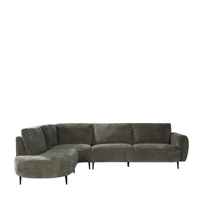 LABEL51 Hoekbank Milano - Hunter - Chenille - Hoekbank Links-Hoekbanken-LABEL51