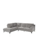 LABEL51 Hoekbank Santino - Stone - Chenille - Hoekbank Links-Hoekbanken-LABEL51