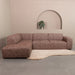 LABEL51 Hoekbank Verona Links Cherry 291x222x78 cm-Hoekbanken-LABEL51