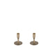 LABEL51 Kandelaars Antiek Goud Metaal Set van 2 8x8x13 cm-Kaarsenhouders-LABEL51