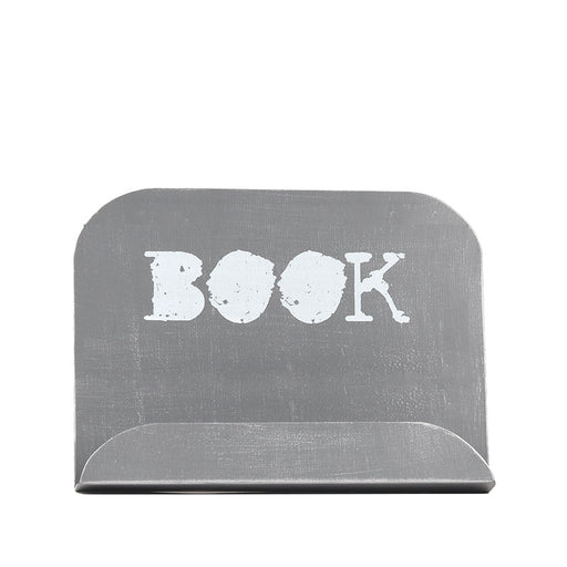 LABEL51 Kookboekstandaard Antiek Grijs Metaal - 27x14x20 cm-Kookboekstandaards-LABEL51