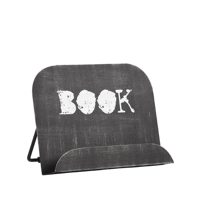 LABEL51 Kookboekstandaard - Zwart - Metaal-Vakkenkasten-LABEL51