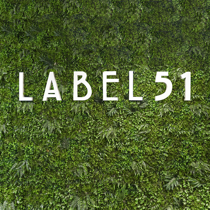 LABEL51 Wanddekoration Panel - Grün - Kunststoff - One Size