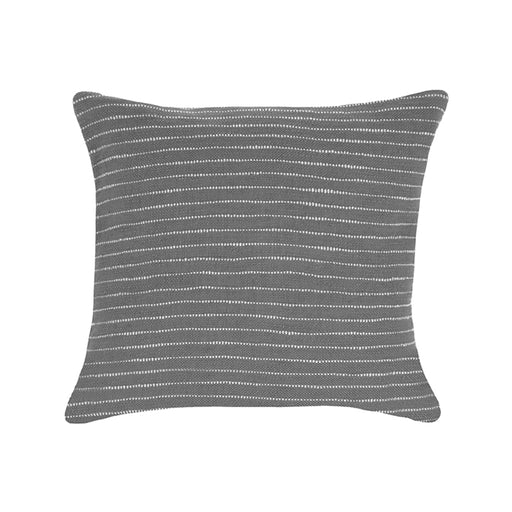 LABEL51 Kussen Sierkussen Geweven Grijs Katoen 45x45 cm-Kussens-LABEL51