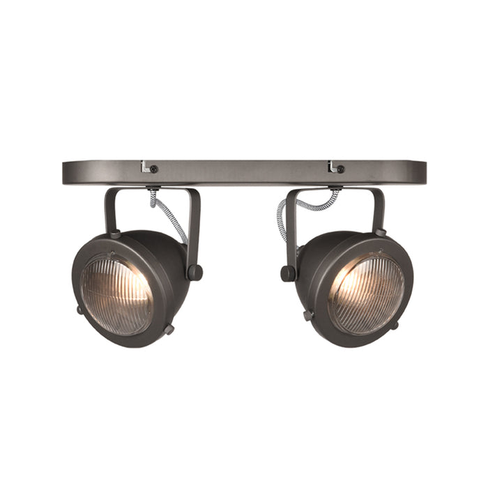 LABEL51 LED Spot Moto Burned Steel 2-Lichts 35x12x16 cm-Spots-LABEL51