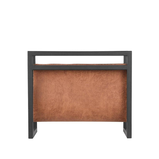 LABEL51 Magazinehouder Cognac Leder 45x20x38 cm-Opbergdozen en manden-LABEL51