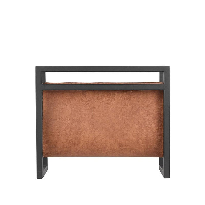 LABEL51 Magazinehouder - Cognac - Leder - One Size-Wanddecoratie-LABEL51
