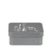 LABEL51 Make-Up Opbergdoos Antiek Grijs 21x15x9 cm-Opbergdozen en manden-LABEL51