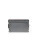 LABEL51 Media Opbergkist Antiek Grijs Metaal M 22x17x13 cm-Opbergdozen en manden-LABEL51