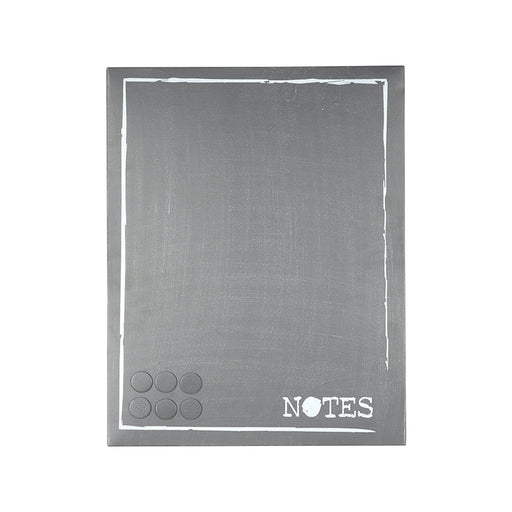 LABEL51 Memobord Antiek Grijs Metaal 36x3x46 cm-Wanddecoratie-LABEL51