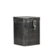 LABEL51 Opbergbox Antiek Zwart Metaal L 15x16x19 cm-Opbergdozen en manden-LABEL51