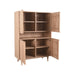 LABEL51 Opbergkast Bergkast Jule Naturel Eiken Barkast 110x49x158 cm-Bergkasten-LABEL51