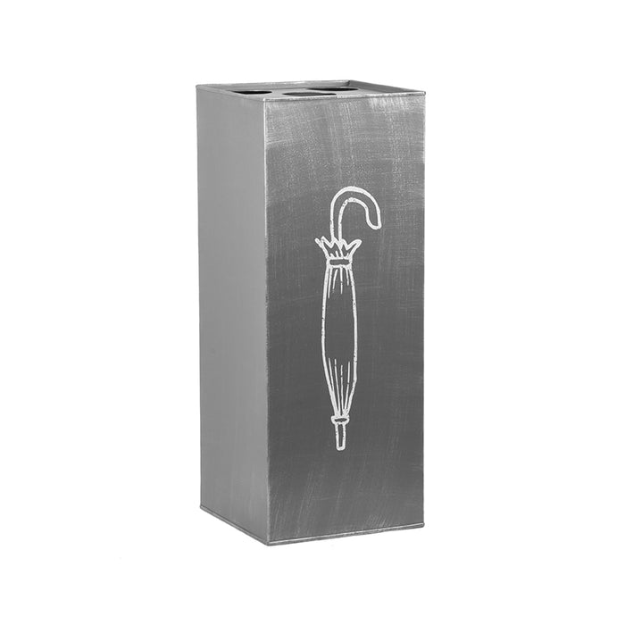 LABEL51 Parapluhouder Antiek Grijs Metaal 22x22x56 cm-Opbergdozen en manden-LABEL51