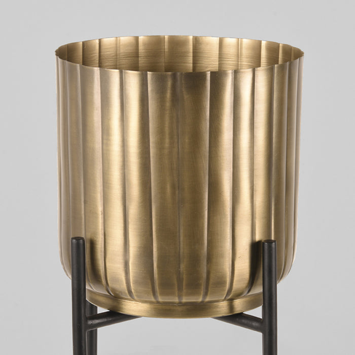 LABEL51 Plantenstandaard Antiek Goud Metaal-Plantenstandaards-LABEL51