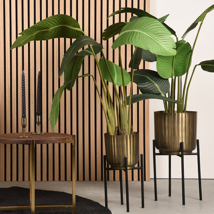 LABEL51 Plantenstandaard Antiek Goud Metaal-Plantenstandaards-LABEL51