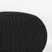 LABEL51 Poef Knitted - Zwart - Katoen - L-Poefen-LABEL51