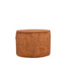 LABEL51 Poef Tibo - Oker - Velours - 55 cm - Rond-Poefen-LABEL51