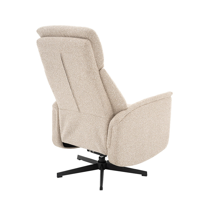 LABEL51 Relaxfauteuil Aarhus naturel 2-Motorig 73x86x114 cm
