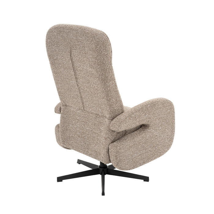 LABEL51 Relaxfauteuil Esbjerg Cognac Boucle 68x84x114 cm-Fauteuils-LABEL51