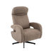 LABEL51 Relaxfauteuil Esbjerg Grijs Micro Suede 68x84x114 cm-Fauteuils-LABEL51