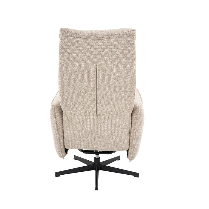 LABEL51 Relaxfauteuil Goteborg naturel bouclé 75x85x118 cm