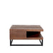 LABEL51 Salontafel Cube Nature Smooth Mangohout 80x80x40 cm-Salontafels-LABEL51