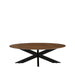 LABEL51 Salontafel James Nature Smooth Mangohout 130 cm Ovaal-Salontafels-LABEL51