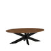 LABEL51 Salontafel James Nature Smooth Mangohout 130 cm Ovaal-Salontafels-LABEL51
