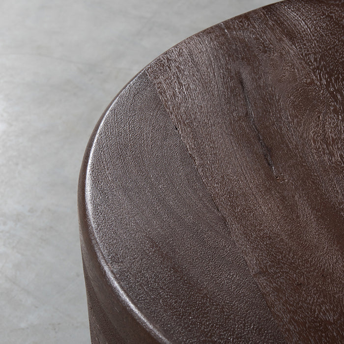 LABEL51 Salontafel Milly - Espresso - Mangohout - 50 cm-Salontafels-LABEL51