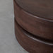 LABEL51 Salontafel Milly - Espresso - Mangohout - 70 cm - Rond-Salontafels-LABEL51
