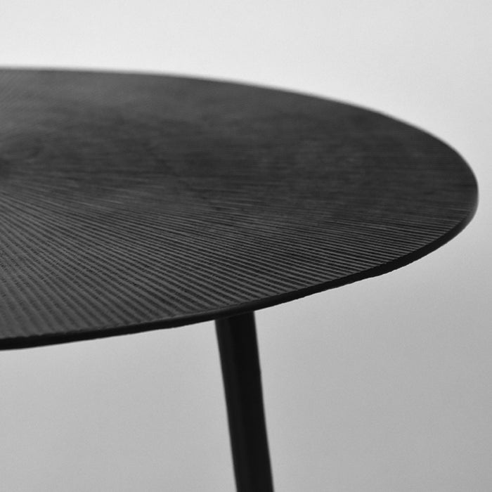 LABEL51 Salontafel Nobby Zwart Metaal 60 cm Rond 60x60x45 cm-Salontafels-LABEL51