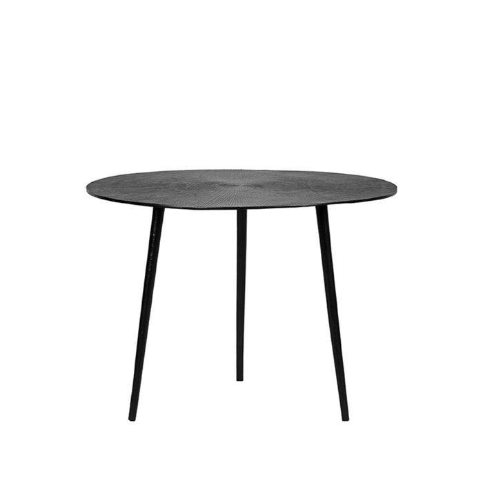 LABEL51 Salontafel Nobby Zwart Metaal 60 cm Rond 60x60x45 cm-Salontafels-LABEL51