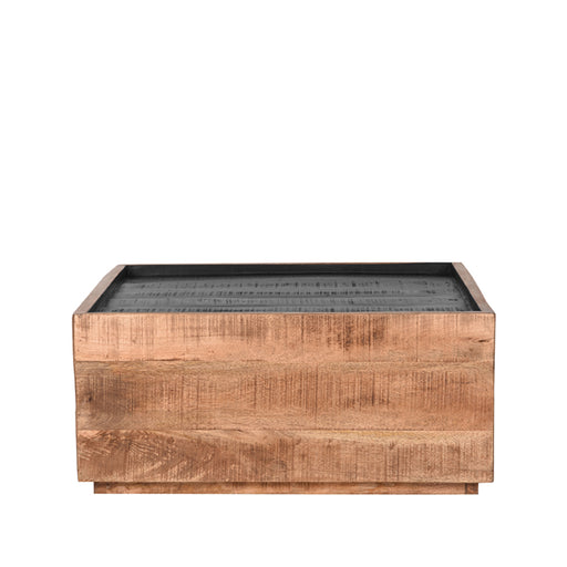 LABEL51 Salontafel Noble Rough Mangohout 80x80 cm-Salontafels-LABEL51