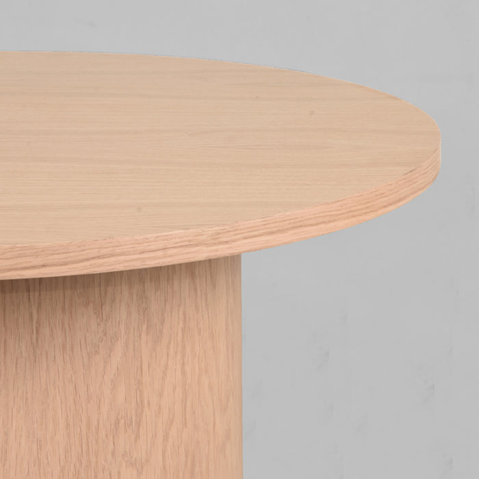 LABEL51 Salontafel Oliva Naturel Eiken 60 cm Rond 60x60x40 cm-Salontafels-LABEL51
